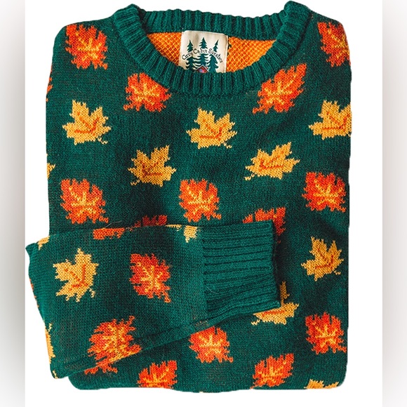 The Big Cozy Fall Leaf Sweater - Picture 3 of 8